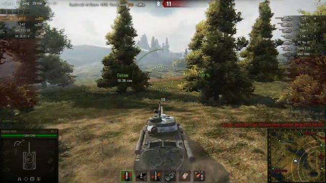 11 фрагов и медаль Колобанова на ИС-2 смотреть онлайн