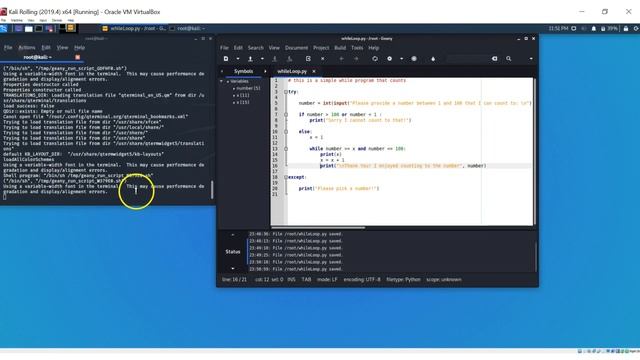 Python: While Loop For Beginners смотреть онлайн