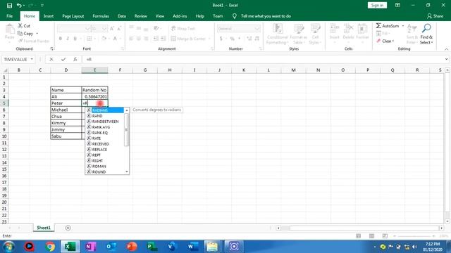 Generating random number in Excel #11 смотреть онлайн