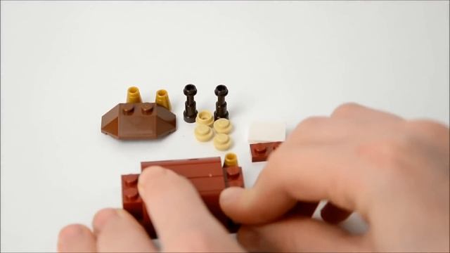 Инструкция по сборке модели "Кровать" Instruction to the model "Bed" ( Лего | Lego ) HD смотреть онлайн