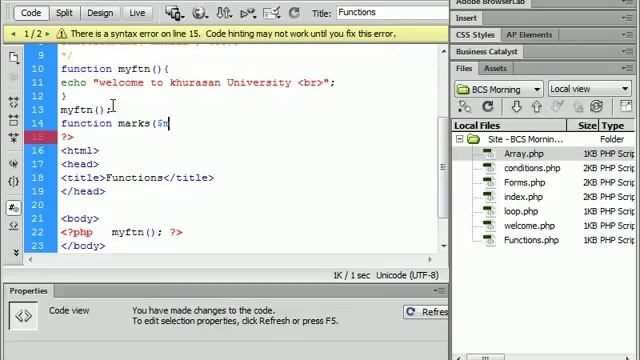 7 PHP Functions смотреть онлайн