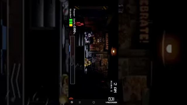 Прохождение взломанный fnaf 1 на телефоне с бесконечной энергией первая часть 1 смотреть онлайн