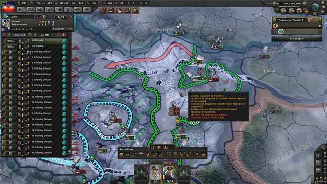 ВОЗРОЖДЕНИЕ ЮГОСЛАВИИ В СОВРЕМЕННОСТИ В HEARTS OF IRON 4 С IRONMAN