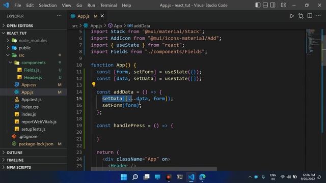 Events in React | React.js Full Course #13 смотреть онлайн
