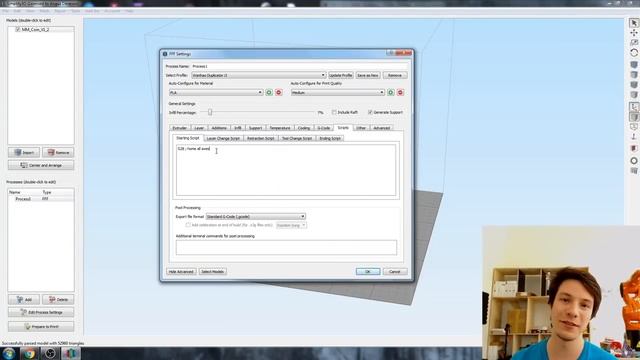 How to use Start and End Gcode Scripts - 3D Printing 101 смотреть онлайн