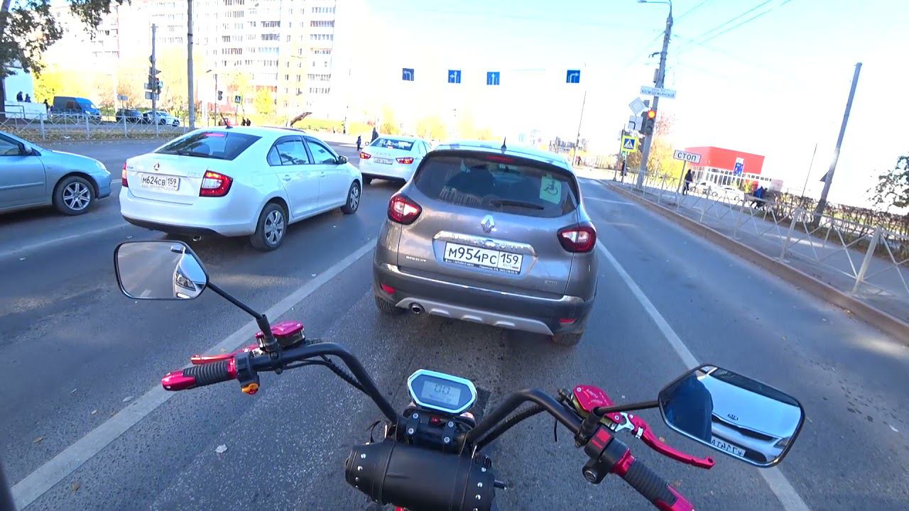 Sitycoco Skyboard катание по городу Пермь