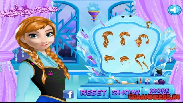 Холодное сердце Макияж принцессы Анны смотреть онлайн