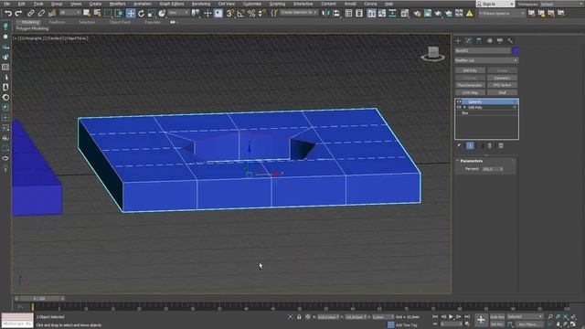 Как сделать круглое отверстие: модификаторы Spherify и Turbosmooth | Уроки 3ds Max смотреть онлайн