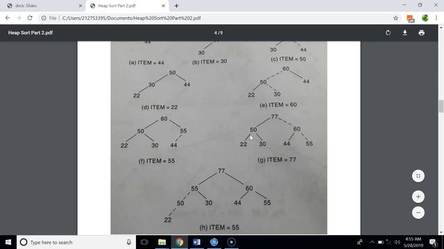 Heapsort Part 2 - Max-Heap, Min-Heap, Insertion & Deletion, Heapify смотреть онлайн