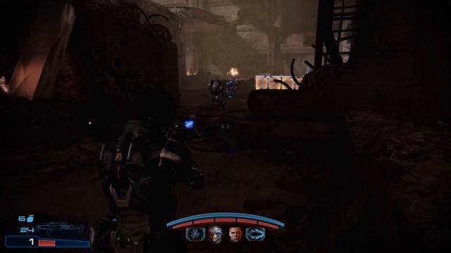 Mass Effect 3 Legendary Edition Tuchanka Bomb Insanity gameplay (HD) смотреть онлайн