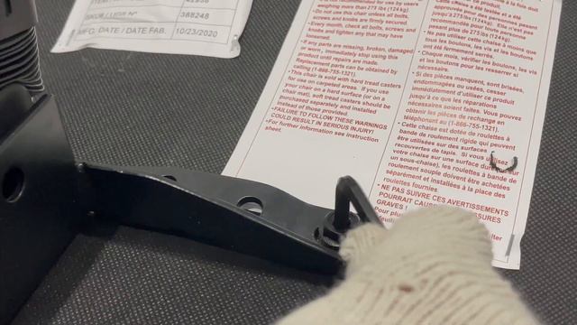 Staples Bilford Manager's Chair Assembling Video