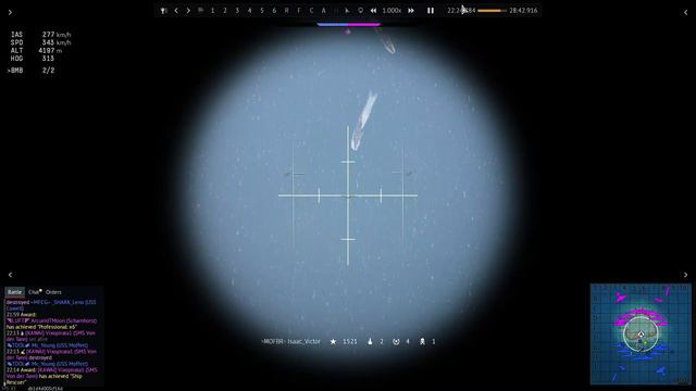 Fritz-x in Naval battle War Thunder смотреть онлайн
