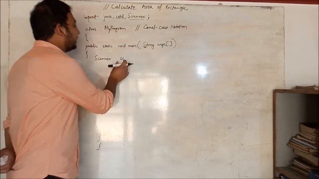 Calculate Area of Rectangle in Java and Use of Scanner смотреть онлайн