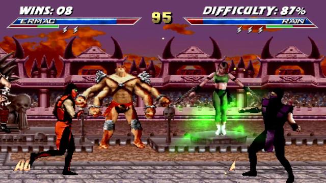 Mortal kombat project season 2.9(NEW UPDATE)Ermac(Hard 8)playthrough смотреть онлайн