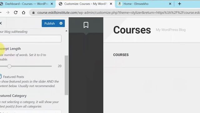 Wordpress Theme Installation - eSkills Institute смотреть онлайн