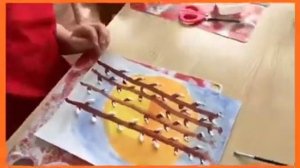 Рисование в старшей группе на тему:"Веточки Вербы"