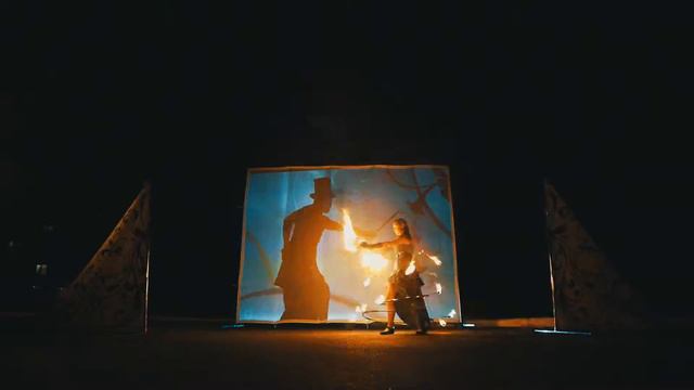 Огненно-проекционное шоу Живые огни смотреть онлайн