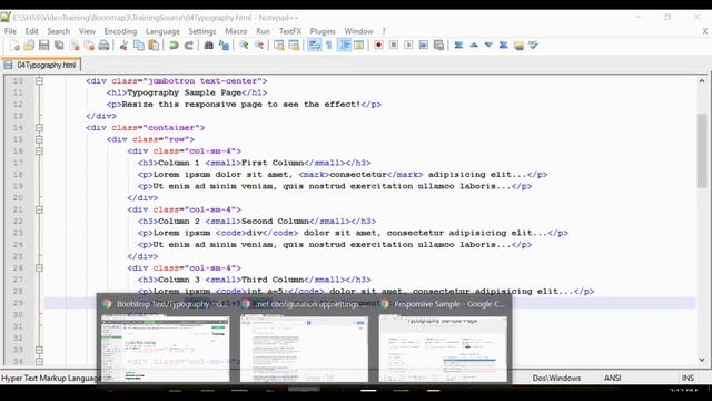 #8 Typography || Bootstrap In Tamil смотреть онлайн