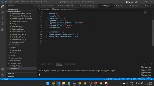 2022 09 10 11 28 01 - How to install nodejs, vscode, cypress and package.json file смотреть онлайн
