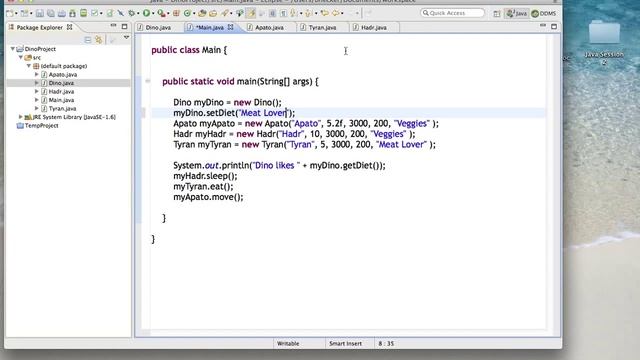 OO Programming in Java - Lecture 12 (1/20/13) смотреть онлайн