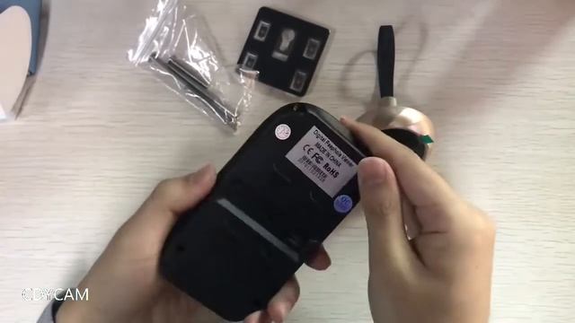 Цифровой дверной звонок с цветным ЖК-дисплеем для входной двери электронный дверной видео звонок смотреть онлайн