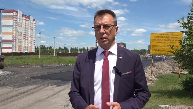 УКЛАДКА АСФАЛЬТА НА ПРОЕЗЖЕЙ ЧАСТИ УЛ. ЕФИМА СЛАВСКОГО