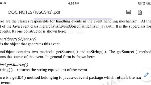 Event handling in java- Overview смотреть онлайн