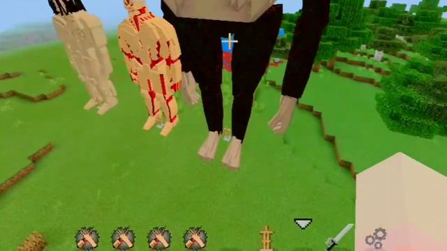 NEW!! Attack On Titan 3D Addons For MCPE | Minecraft PE [1.16+] смотреть онлайн