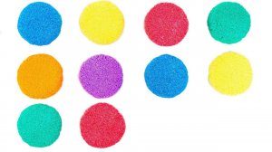 Учим Цифры из Шарикового Пластилина Развивающее видео для малышей