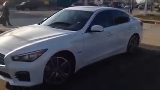 2014 Infiniti Q50 Hybrid Window Tint Los Angeles, CA 30% all around смотреть онлайн