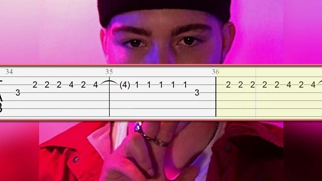 Falling - Trevor Daniel Guitar Tab Tutorial смотреть онлайн