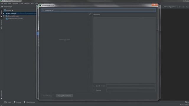 Как установить библиотеку в PyCharm (Python). [мини туториал] смотреть онлайн