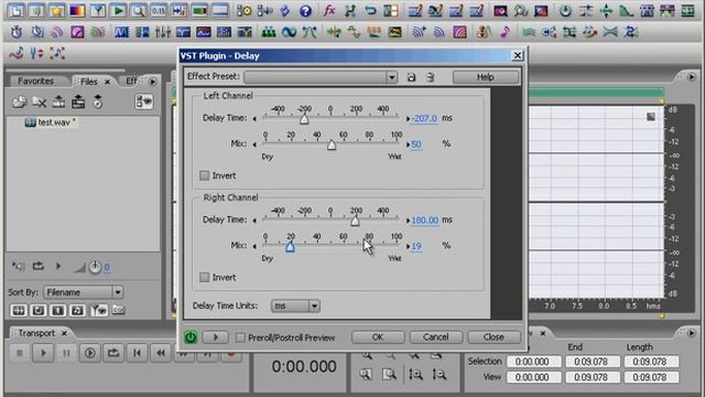 35. Устройство модуля Delay в Adobe Audition | Auditionrich.com смотреть онлайн