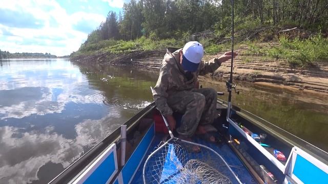 Рыбалка на реке Вычегда .Архангельская область.Июнь 2021 год.