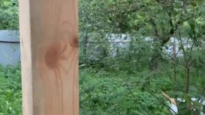 Веранда 4 на 2 метра, пристроенная к кирпичному дому. Своими руками.