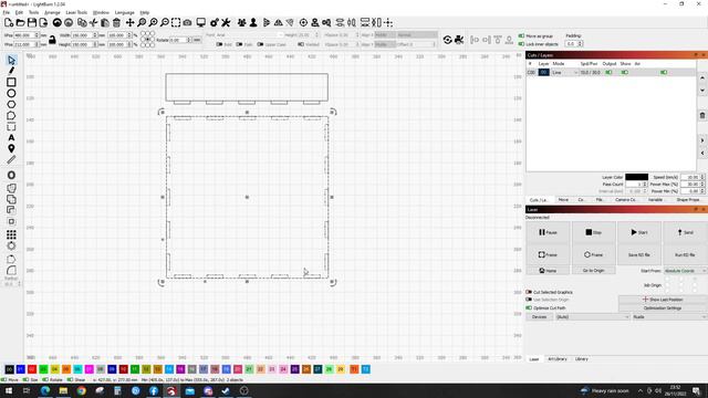 Using Lightburn to create box tabs смотреть онлайн