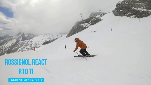 Test lyží Rossignol React R10 Ti - SNOWtest 2020/2021 смотреть онлайн