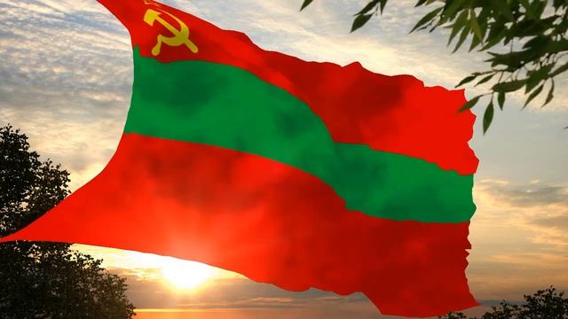 Флаг и гимн Приднестровья Flag and anthem of Nistrenia смотреть онлайн