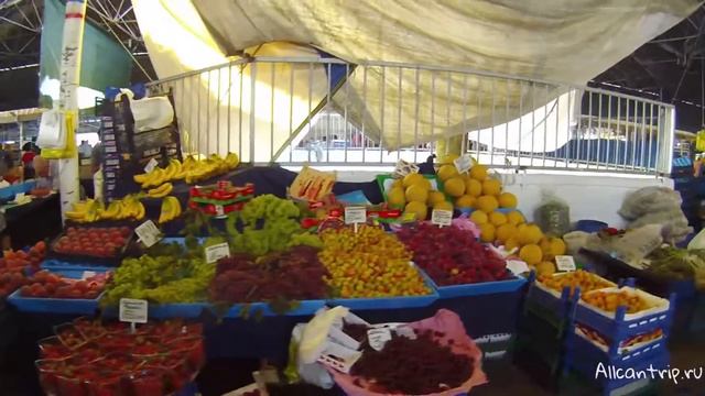 Рынок по пятницам Бодрум - Bodrum friday market смотреть онлайн