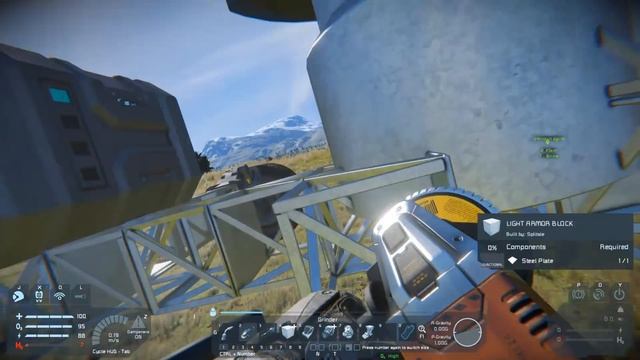 Space Engineers Tutorial: Landing on a planet and finding ore (Guide to finding ore in update 1.186 смотреть онлайн
