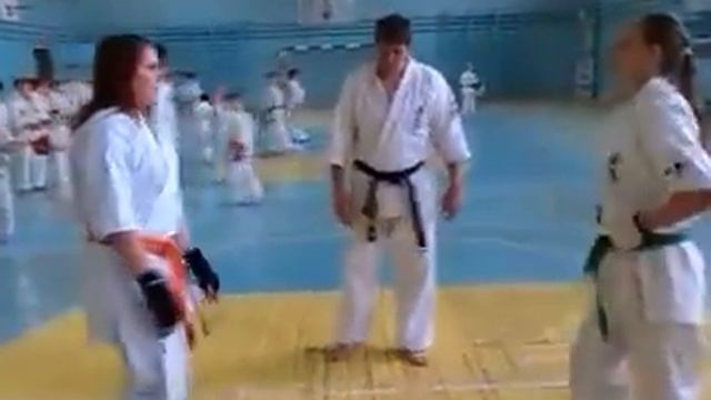 9 июня 2015 года. Анастасия Куличёва. Кю-тест. Часть 2. Клуб "Дракон" город Родники смотреть онлайн