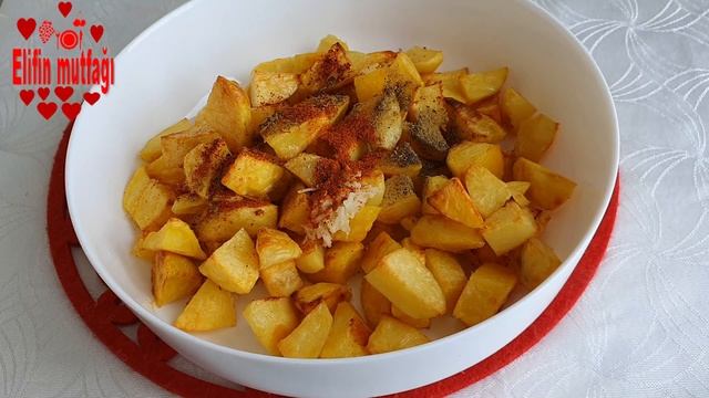 Batata Harra Nasıl Yapılır (Patates Salatası)