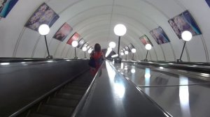 метро, эскалатор