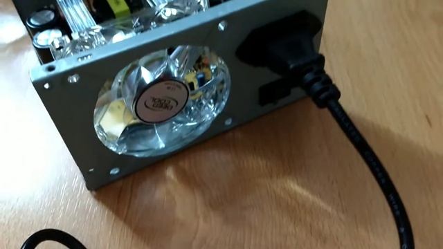 Меняем вентилятор у редкого БП смотреть онлайн