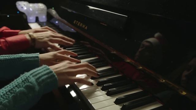 ABBA - Happy New Year ( piano four-hands cover ) смотреть онлайн