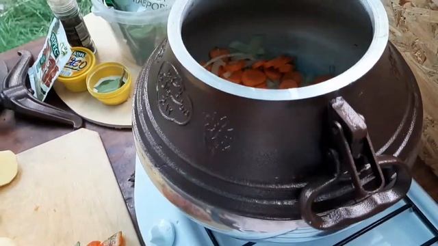 #МЯСО В АФГАНСКОМ КАЗАНЕ НА ПРИРОДЕ.#рыбалка #отпуск смотреть онлайн