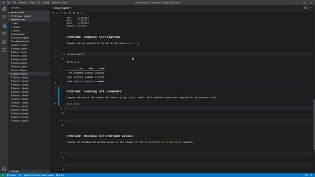 Lesson 9: Common DataFrame methods смотреть онлайн