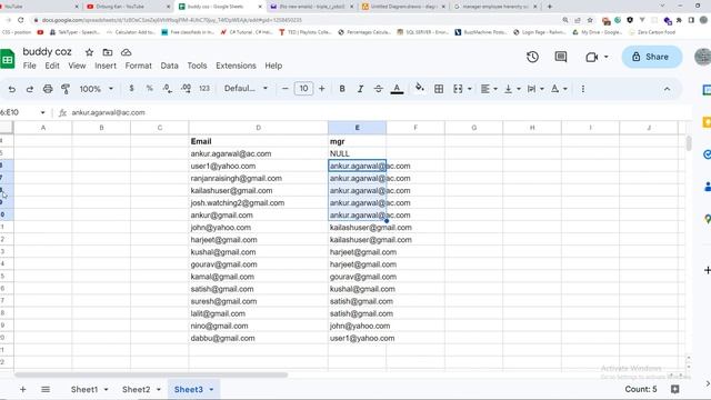 Relationship hierarchy in sql using CTE | Employee Manager relationship in a team смотреть онлайн