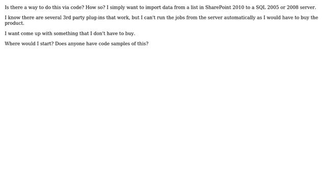 Sharepoint: SSIS Import Sharepoint 2010 List to SQL Server (2 Solutions!!) смотреть онлайн