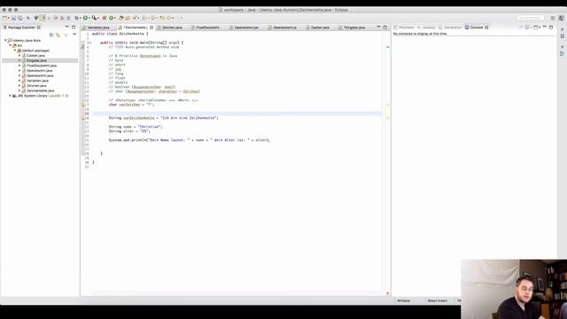 Java Programmieren lernen | Die Klasse Scanner - 016 смотреть онлайн